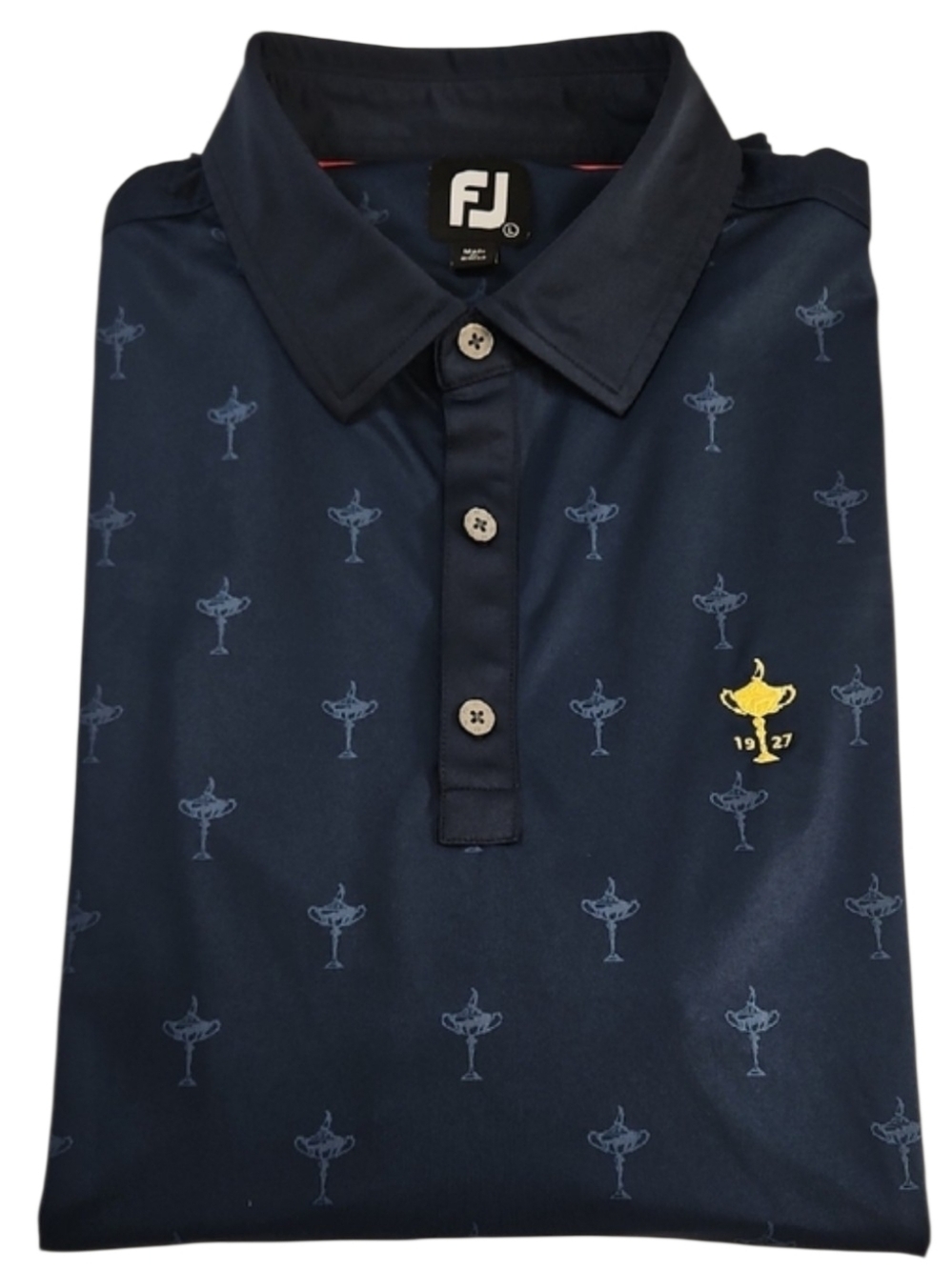 Footjoy Mens Golf Polo Size Large 1927 Logo